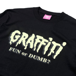 
                  
                    Load image into Gallery viewer, &amp;quot;FUN OR DUMB&amp;quot; Black Tee
                  
                