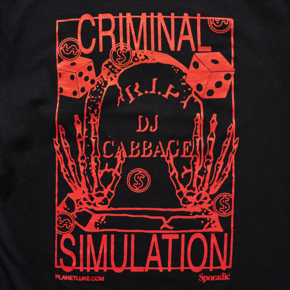 
                  
                    Load image into Gallery viewer, &amp;#39;CRIMINAL SIMULATION&amp;#39; Longsleeve Tee
                  
                